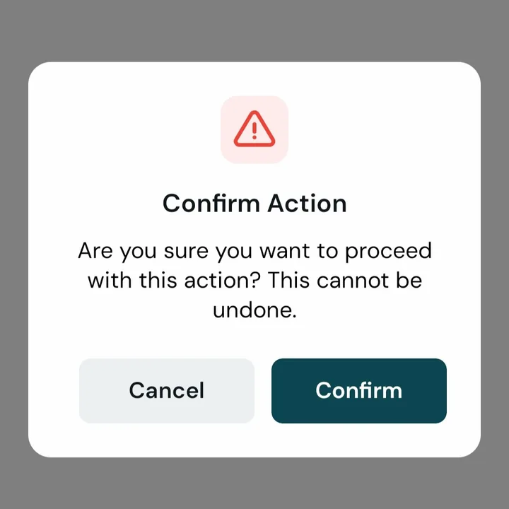 Dialog component